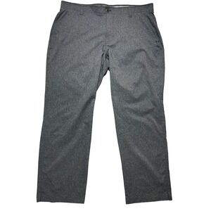 Under Armour Golf Pants Mens 42x32 Gray Performance Polyester Athletic Casual